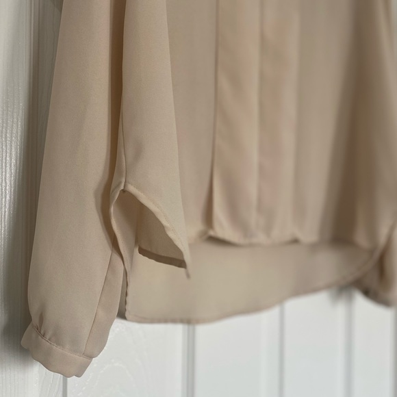 Forever 21 | Long Sleeve Sheer Chiffon Blouse - Picture 8 of 14